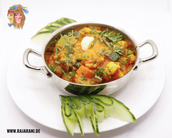 Gemüse Curry indisch